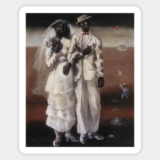 marriage on the farm 1944 - Candido Portinari Sticker